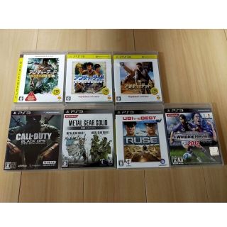 プレイステーション3(PlayStation3)のＰＳ３ソフト　7本セット売り(家庭用ゲームソフト)