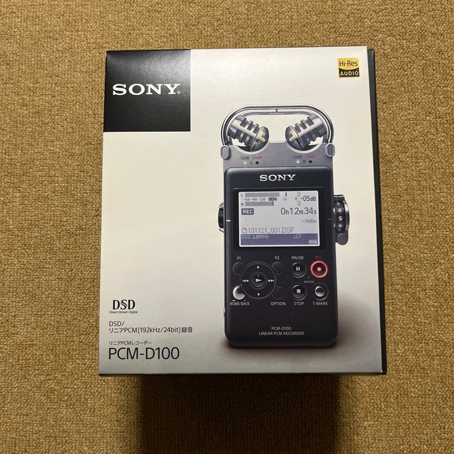 SONY  リニアPCMレコーダー PCM-D100