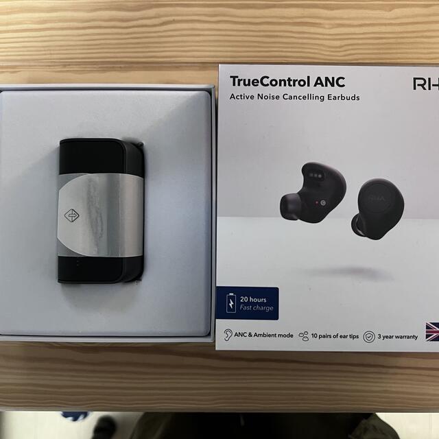 RHA TRUECONTROL ANC BLACK Bluetooth イヤホン