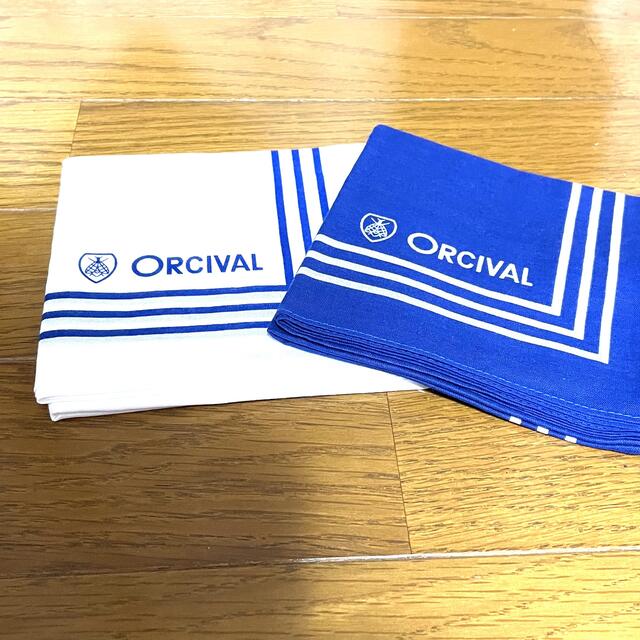 ORCIVAL(オーシバル)のMilky様専用　オーシバル　ハンカチ2枚セット ハンドメイドのファッション小物(ハンカチ/バンダナ)の商品写真