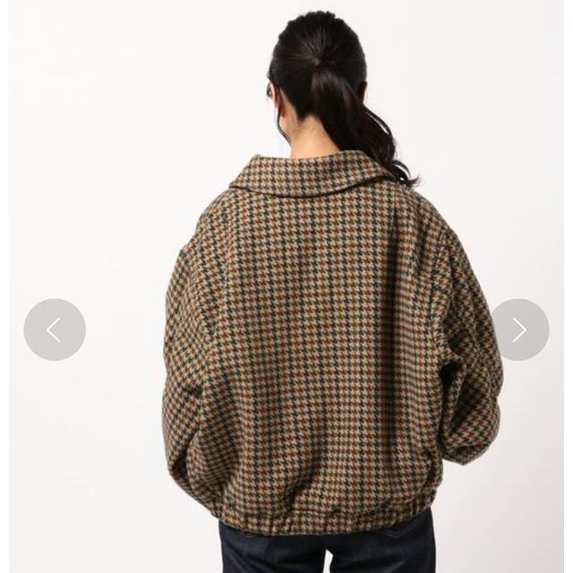 MOUSSY チェックブルゾン 千鳥柄 MA-1 ジャケット アウター