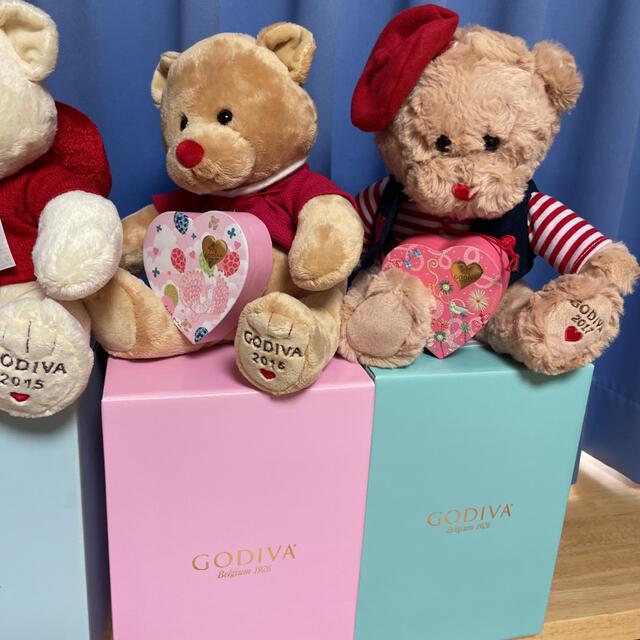 GODIVAゴディババレンタインデークマさんセットくまのぬいぐるみ www