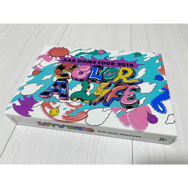 AAA(トリプルエー)の美品　AAA COLOR A LIFE 初回限定盤　Blu-ray エンタメ/ホビーのDVD/ブルーレイ(ミュージック)の商品写真