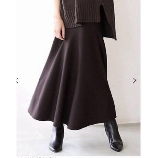 アパルトモンドゥーズィエムクラス(L'Appartement DEUXIEME CLASSE)のl’appartement mermaid skirt ブラウン 34(ロングスカート)