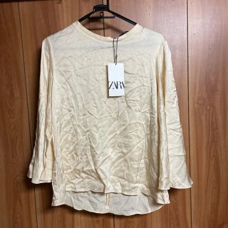 ザラ(ZARA)の新品未使用(シャツ/ブラウス(半袖/袖なし))