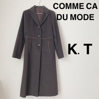 コムサデモード(COMME CA DU MODE)のコムサデモード K.T キヨコタカセ ロングコート アンゴラ レディース (ロングコート)