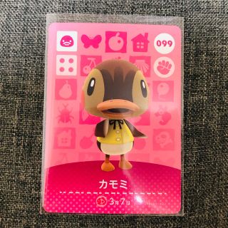 ニンテンドウ(任天堂)のどうぶつの森　amiiboカード　アミーボカード　カモミ(カード)