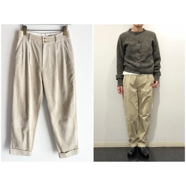 18AW マーガレットハウエル ピマコットンコーデュロイパンツ サイズ2