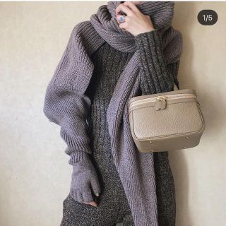 ビューティアンドユースユナイテッドアローズ(BEAUTY&YOUTH UNITED ARROWS)のchiiiibag vanitybag シュリンクレザー(ハンドバッグ)