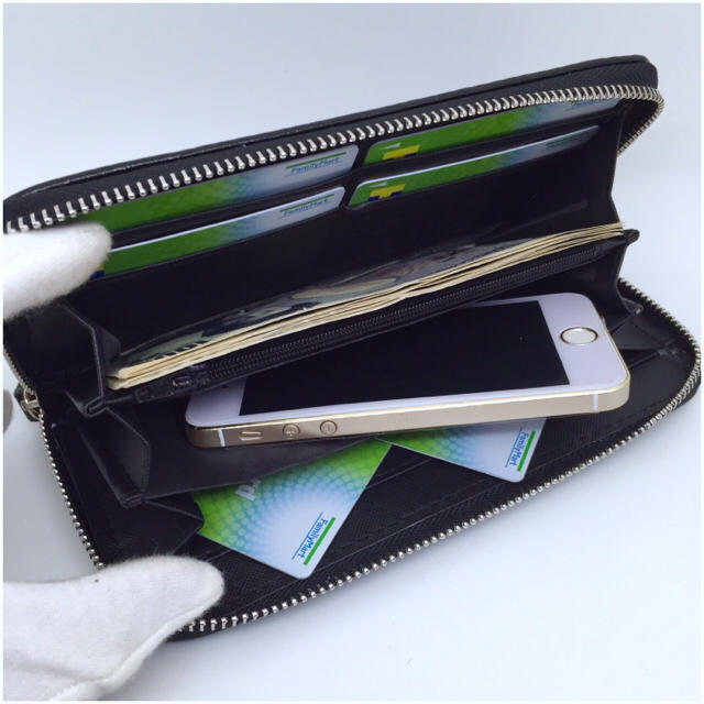 品揃えNo. 1！！ 編み込み 長財布 レディースのファッション小物(財布)の商品写真