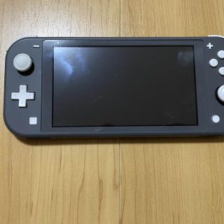 ニンテンドースイッチ(Nintendo Switch)のSwitch ライト　グレー　本体のみ(携帯用ゲーム機本体)