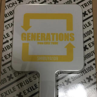 ジェネレーションズ(GENERATIONS)のBOT渋谷109限定 GENERATIONS スクエアハンドミラー(アイドルグッズ)