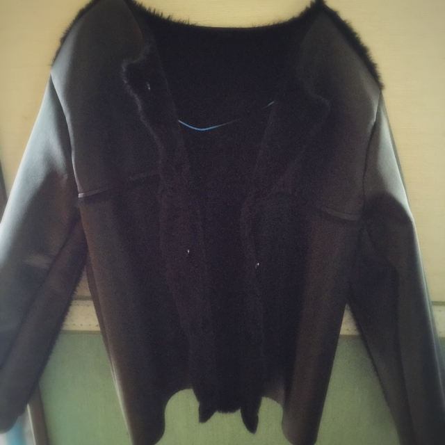 STYLENANDA(スタイルナンダ)のファーレザージャケット レディースのジャケット/アウター(毛皮/ファーコート)の商品写真