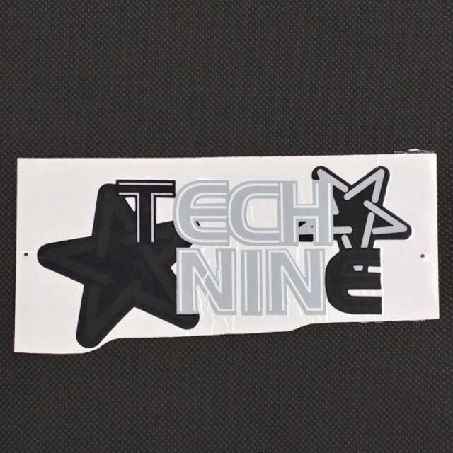 TECHNINE(テックナイン)のTECHNINE テックナイン DIECUT LOGO STICKER 黒/グレ スポーツ/アウトドアのスノーボード(その他)の商品写真