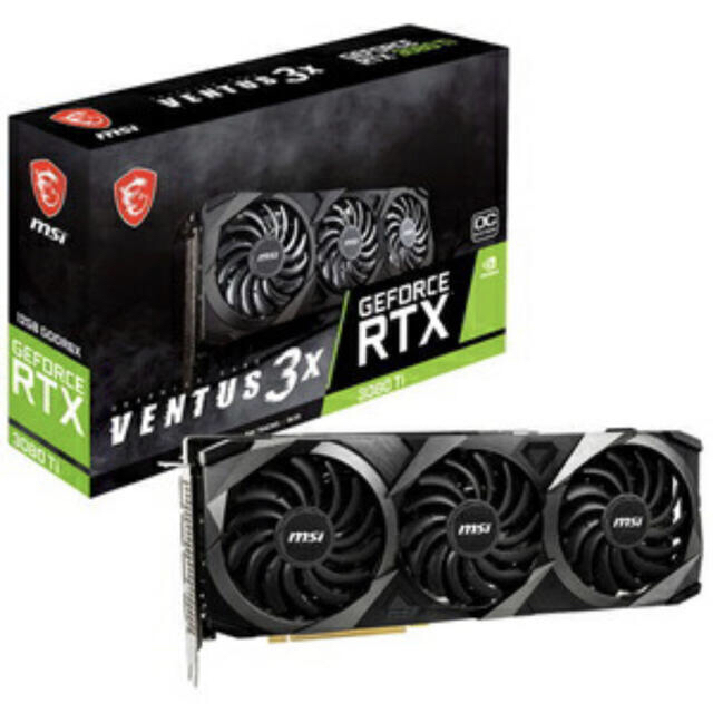 【新品】GeForce RTX 3080 Ti VENTUS 3X 12G OC