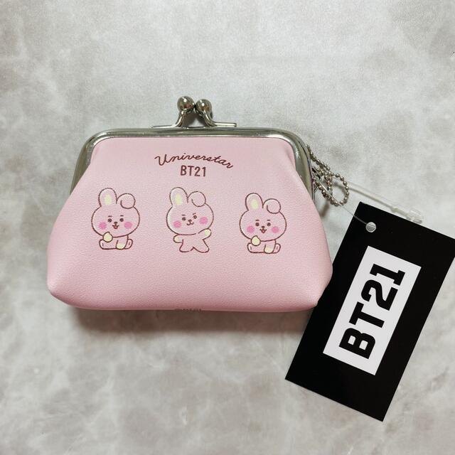 防弾少年団(BTS)(ボウダンショウネンダン)の新品　BT21 がま口　コインケース　cooky レディースのファッション小物(コインケース)の商品写真