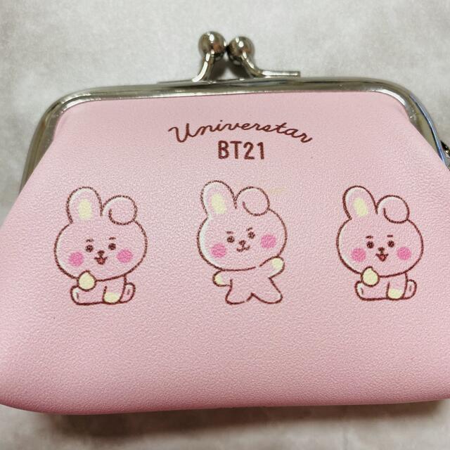 防弾少年団(BTS)(ボウダンショウネンダン)の新品　BT21 がま口　コインケース　cooky レディースのファッション小物(コインケース)の商品写真