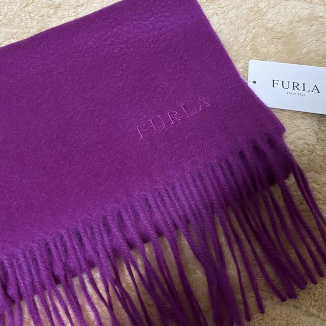 FURLA フルラ カシミヤ100%ストール 定価22000円