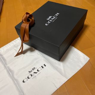 コーチ(COACH)のCOACH 空き箱(大) 巾着&リボンセット(ショップ袋)