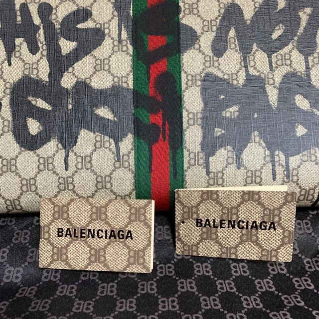 Balenciaga(バレンシアガ)のBALENCIAGA × GUCCI　ラップトップ ポーチ メンズのバッグ(セカンドバッグ/クラッチバッグ)の商品写真