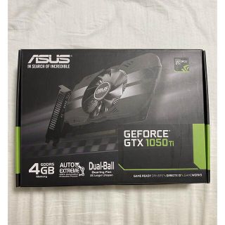 エイスース(ASUS)のASUS GEFORCE GTX 1050ti(PCパーツ)