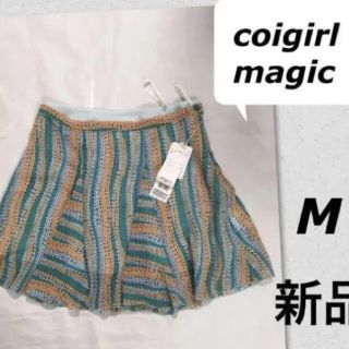 コイガールマジック(CoiGirlMagic)の新品 11340円 コイガールマジック スパンコール柄 ミニスカートM(ミニスカート)