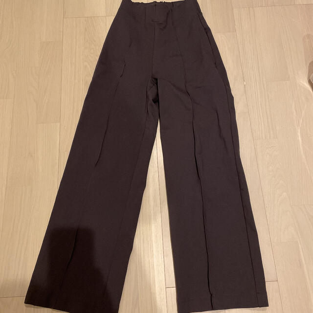 Louren ☆center pintack widepants レディースのパンツ(カジュアルパンツ)の商品写真