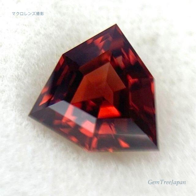 【ラクマ限定出品】レディッシュオレンジアルマンディンガーネット0.611ct????