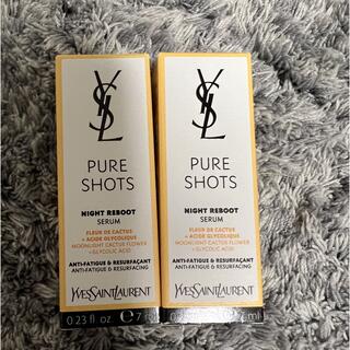 イヴサンローランボーテ(Yves Saint Laurent Beaute)の ysl イヴサンローラン ピュアショット ナイトセラム ミ二(美容液)