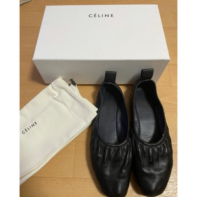 CELINE セリーヌ　フィービー期人気フラットシューズ　バレエシューズ