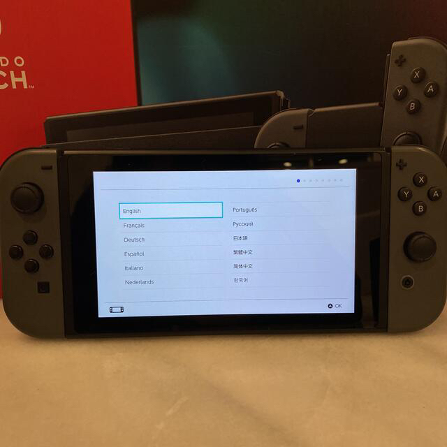 Nintendo Switch(ニンテンドースイッチ)のNintendo Switch 任天堂スイッチ　コントローラー&保証 エンタメ/ホビーのゲームソフト/ゲーム機本体(家庭用ゲームソフト)の商品写真