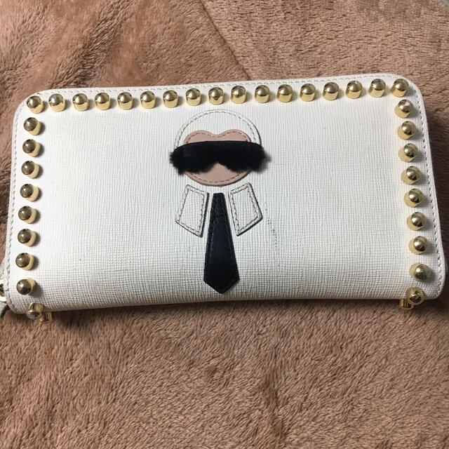 FENDI 長財布　ラガーフェルド