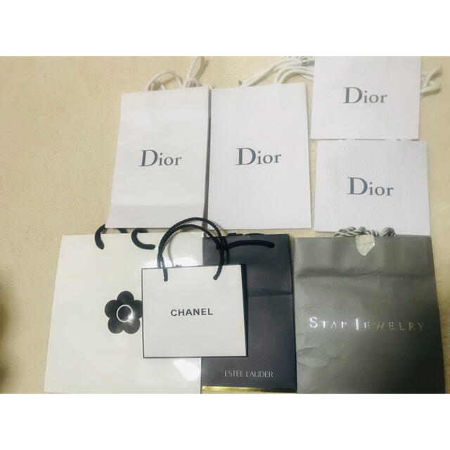 Dior(ディオール)のDior ディオール  CHANEL star jewelry ショップ袋 レディースのバッグ(ショップ袋)の商品写真