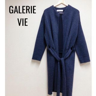 GALERIEVIE ギャルリーヴィー ロングカーディガン ガウンカーディガン