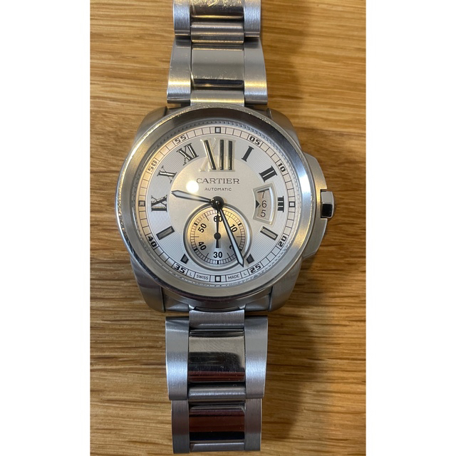 Cartier(カルティエ)の【Y様用】カリブルドゥカルティエW7100015 自動巻　自社ムーブメント メンズの時計(腕時計(アナログ))の商品写真