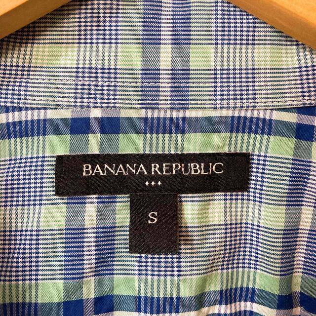 Banana Republic(バナナリパブリック)のBANANA REPUBLIC チェックシャツ メンズのトップス(シャツ)の商品写真
