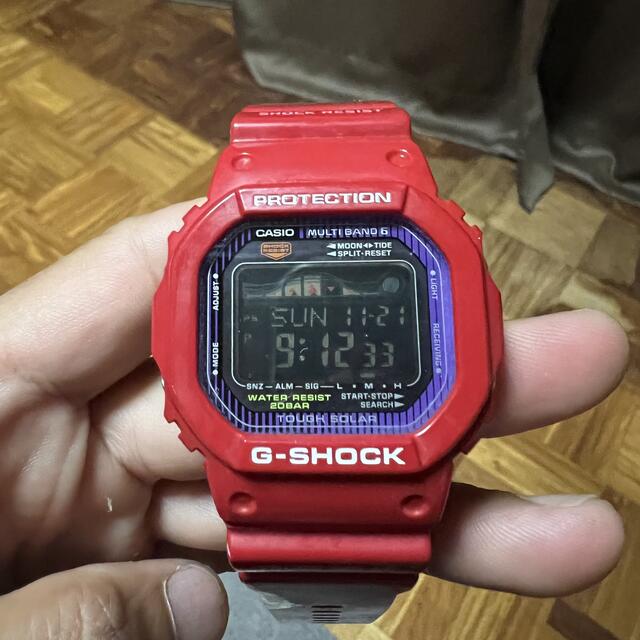 カシオ G-SHOCK GWX-5600C-4JF (赤)