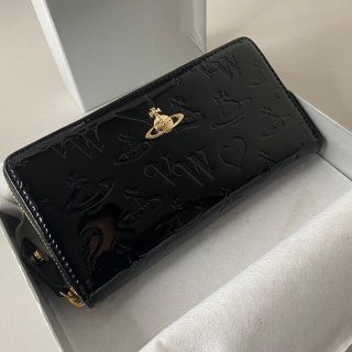 ヴィヴィアンウエストウッド(Vivienne Westwood)のVivienneWestwood 財布　ブラック　エナメル(財布)