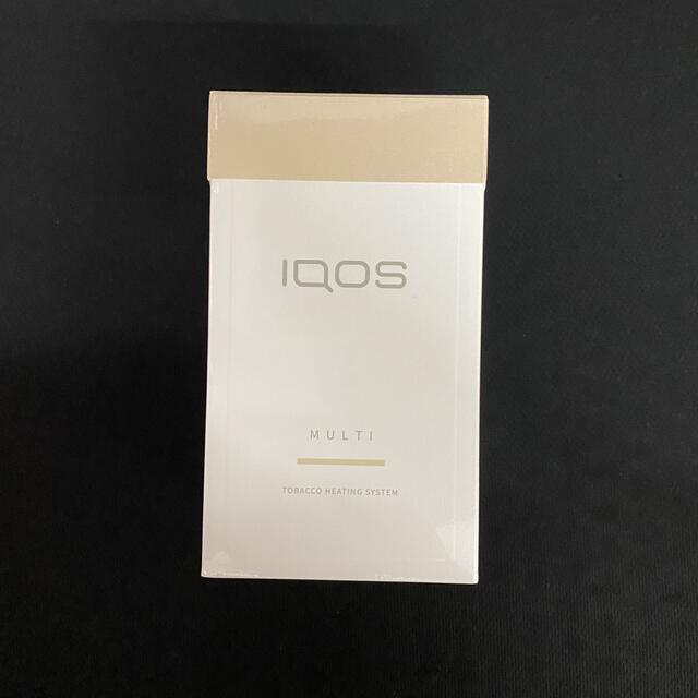 IQOS(アイコス)のiQOS3 MULTI  ゴールド　アイコス3 マルチ　 メンズのファッション小物(タバコグッズ)の商品写真