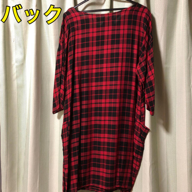 shuca globalwork チェック柄 ワンピース