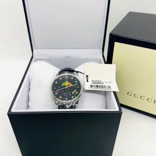 Gucci - 【新品】GUCCI 時計 Gタイムレス ムーンフェイズ レザー