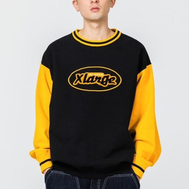 XLARGE トレーナー 黄色