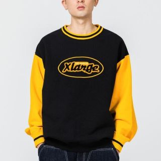 XLARGE トレーナー 黄色