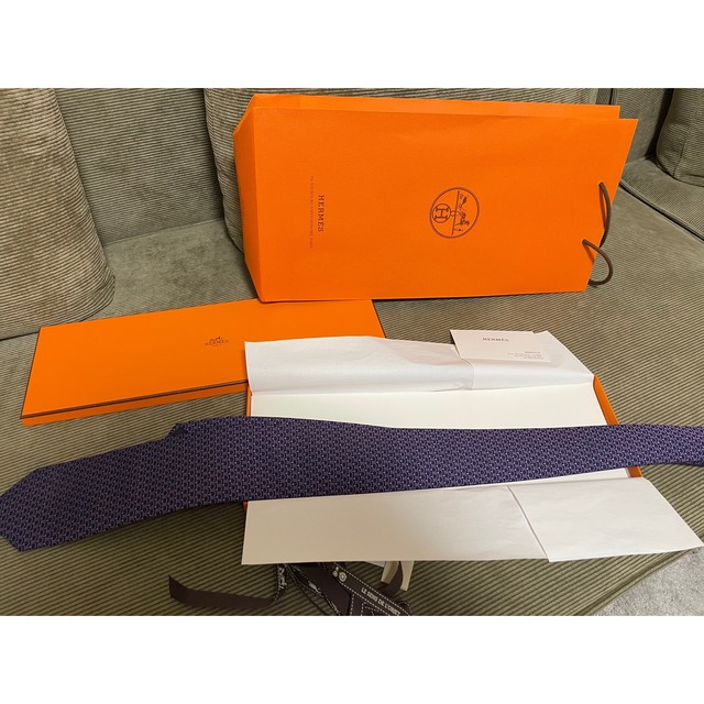 HERMES エルメス　ネクタイ