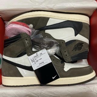 ナイキ(NIKE)の未使用NIKE AIR JORDAN 1 TRAVIS SCOTT(スニーカー)