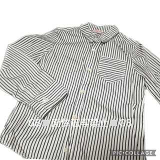 チャビーギャング(CHUBBYGANG)のチャビーギャング　ストライプシャツ　130(Tシャツ/カットソー)