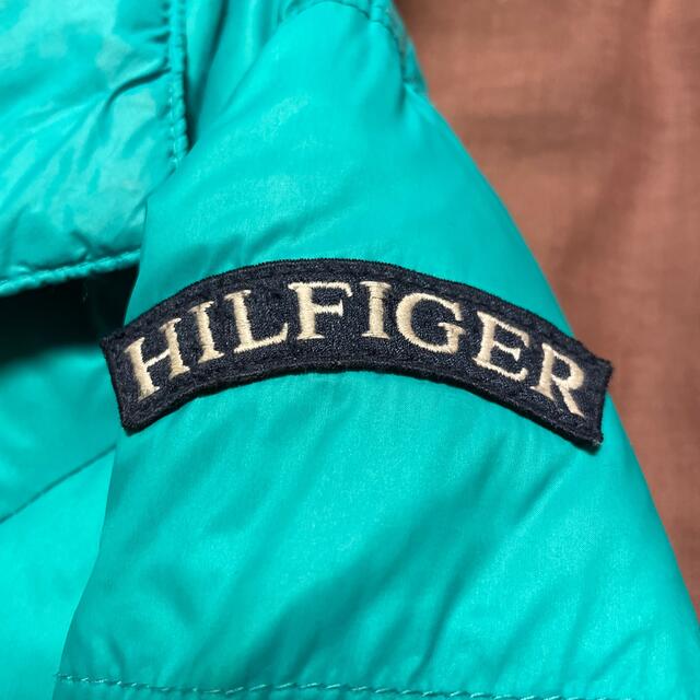 TOMMY HILFIGER(トミーヒルフィガー)のトミーヒルフィガー TOMMY HILFIGER ワンポイント ダウンジャケット キッズ/ベビー/マタニティのキッズ服女の子用(90cm~)(ジャケット/上着)の商品写真