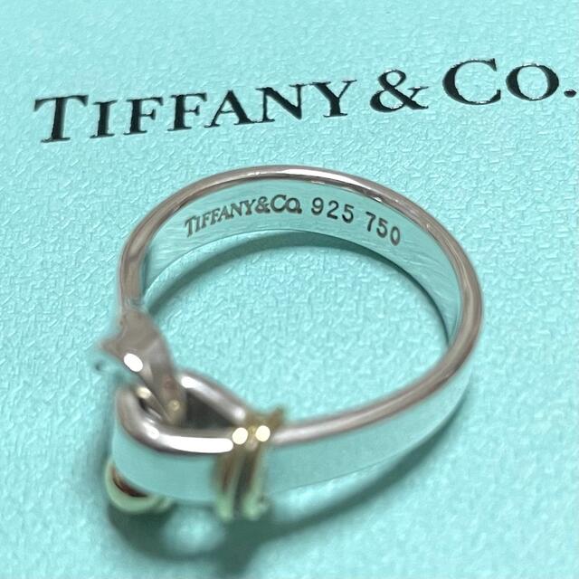 Tiffany ティファニー ヴィンテージ リング 750 K18 925-