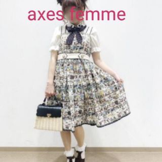 axes femme - 値下げ!axes femme ミッキー ワンピースの通販 by