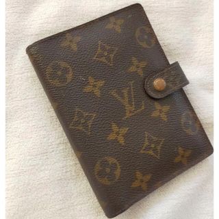 ルイヴィトン(LOUIS VUITTON)の訳あり　ルイヴィトン モノグラム 手帳カバー(ショルダーバッグ)